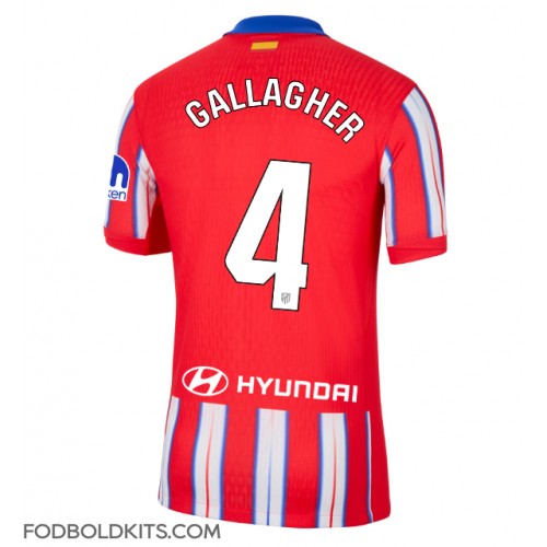 Atletico Madrid Conor Gallagher #4 Hjemmebanetrøje 2024-25 Kortærmet